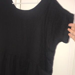 Brand new Clad and Cloth black slouchy dress!